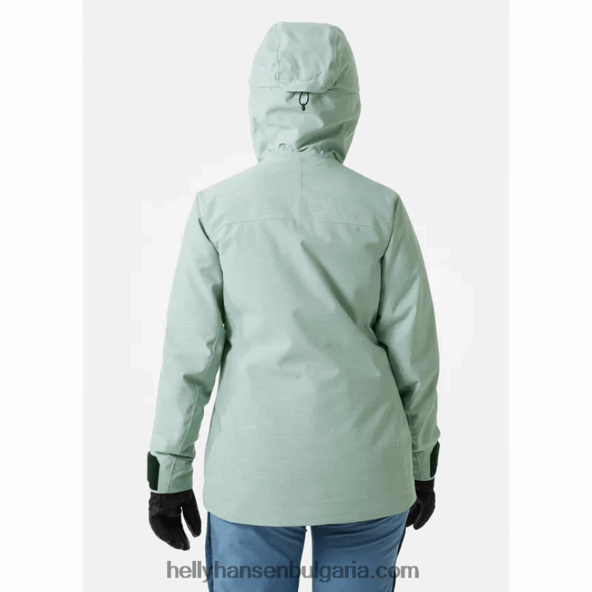 Жени дамско издръжливо ски яке powderqueen 3.0 80V22D1652 натрошена гра Helly-Hansen