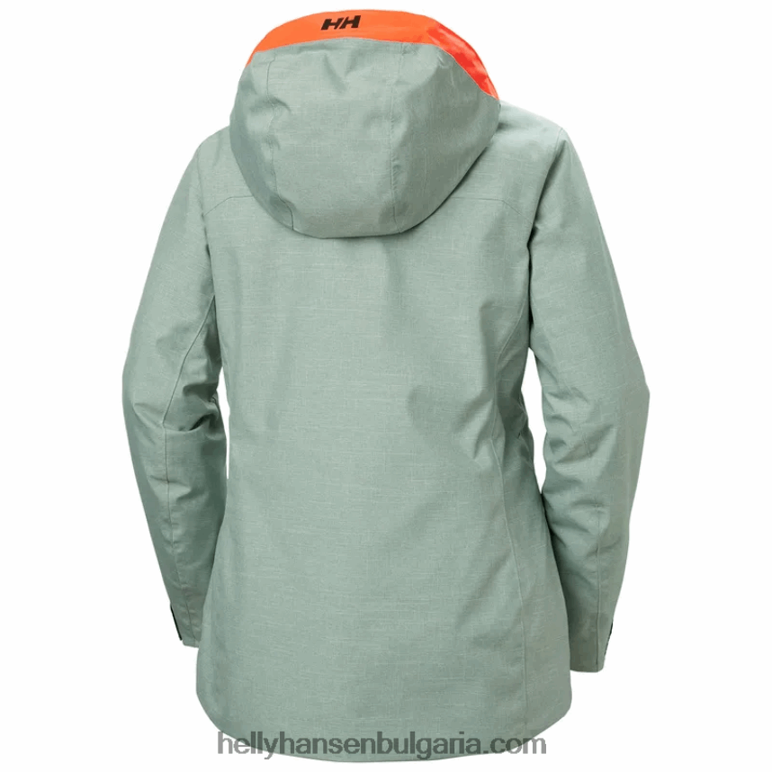 Жени дамско издръжливо ски яке powderqueen 3.0 80V22D1652 натрошена гра Helly-Hansen