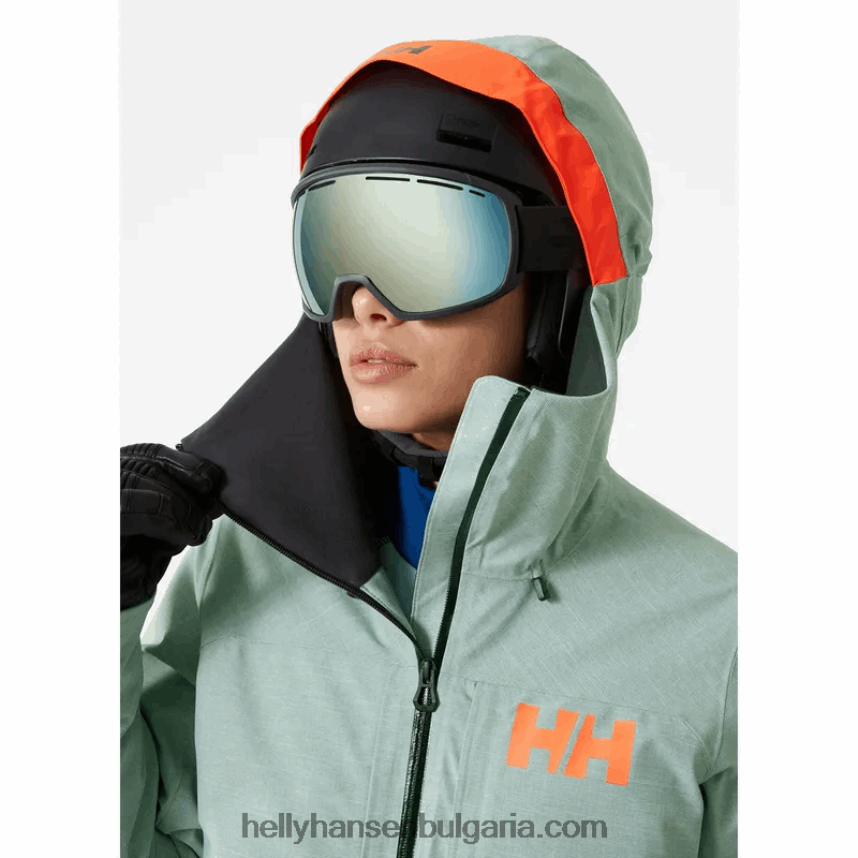 Жени дамско издръжливо ски яке powderqueen 3.0 80V22D1652 натрошена гра Helly-Hansen