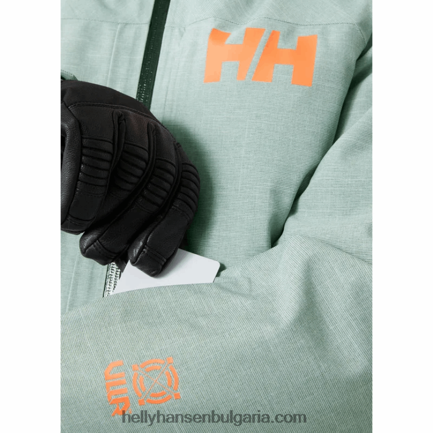 Жени дамско издръжливо ски яке powderqueen 3.0 80V22D1652 натрошена гра Helly-Hansen