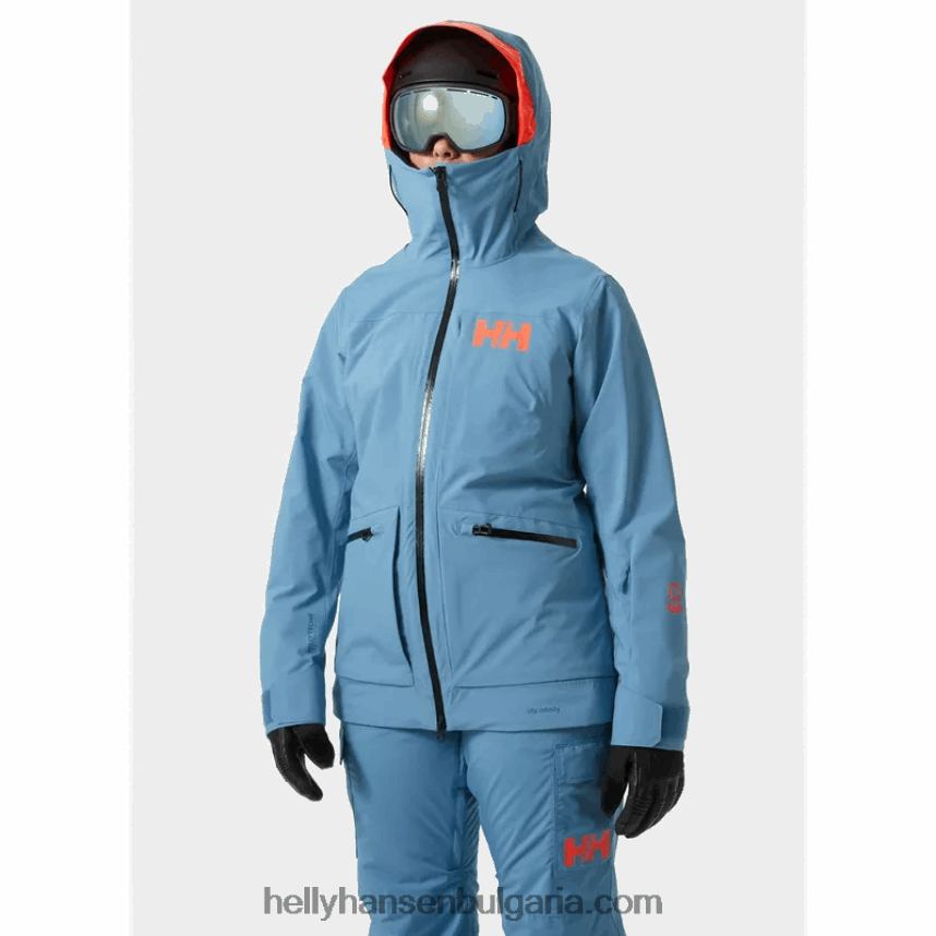 Жени дамско ски яке на powderqueen infinity 80V22D2653 най-тъмен spr Helly-Hansen