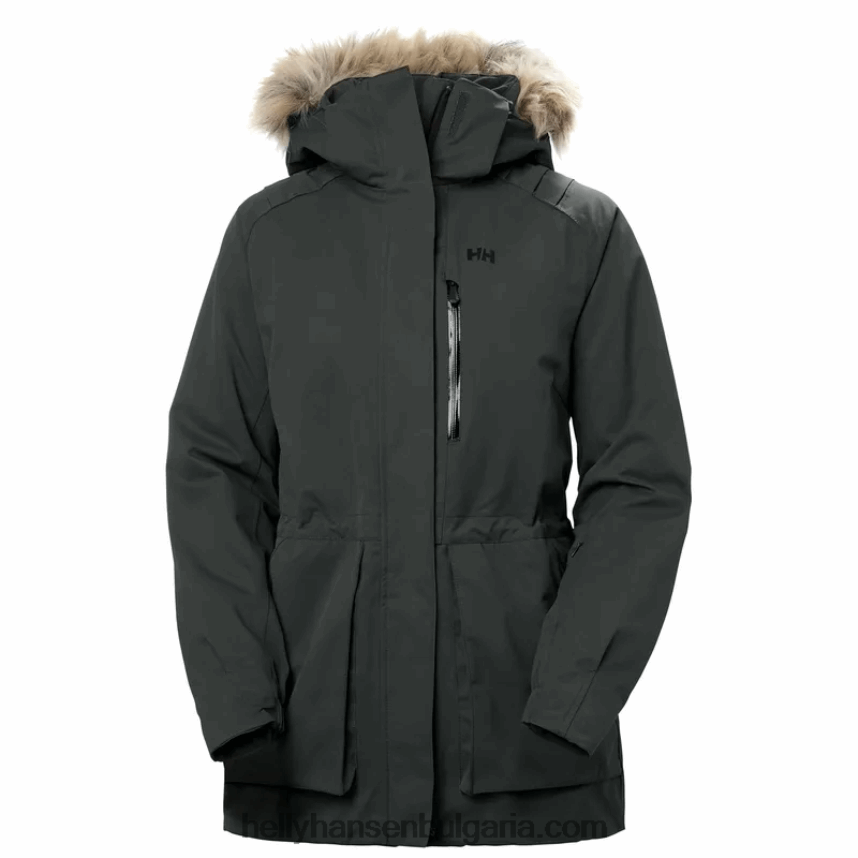 Жени дамско ски яке snowbird 2.0 80V22D1664 дълбок фиорд Helly-Hansen