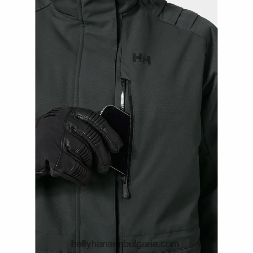 Жени дамско ски яке snowbird 2.0 80V22D1664 дълбок фиорд Helly-Hansen