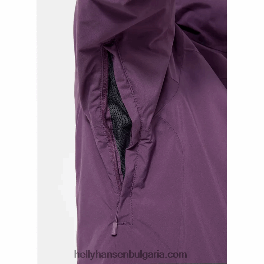 Жени дамско ски яке snowplay 80V22D2660 бял черен Helly-Hansen