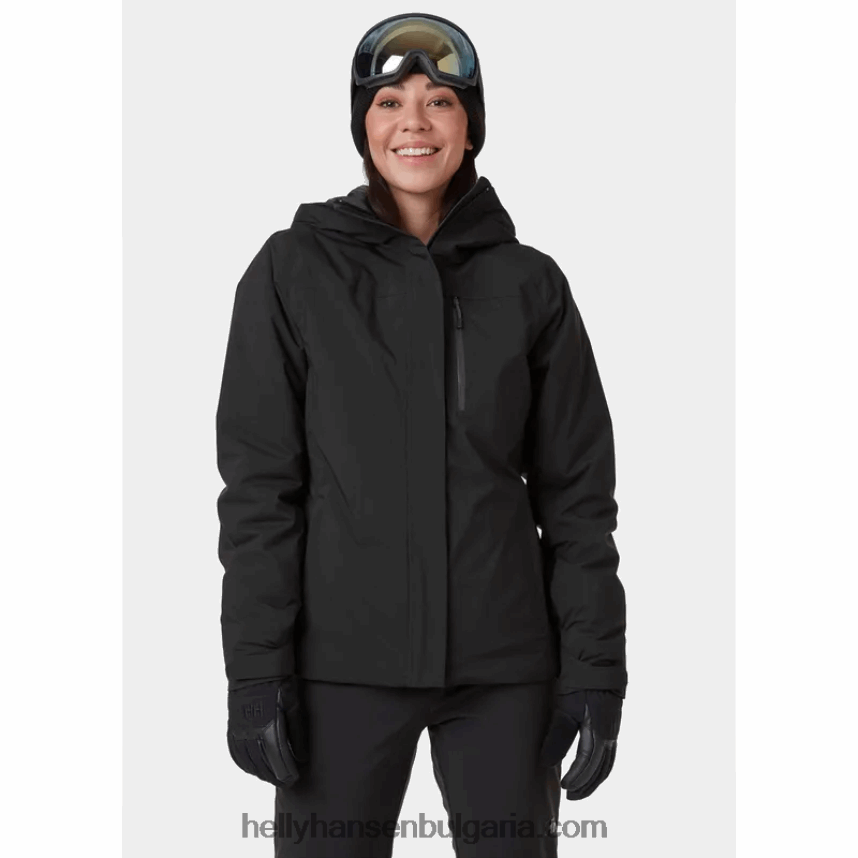 Жени дамско ски яке snowplay 80V22D2662 аметист/сняг Helly-Hansen