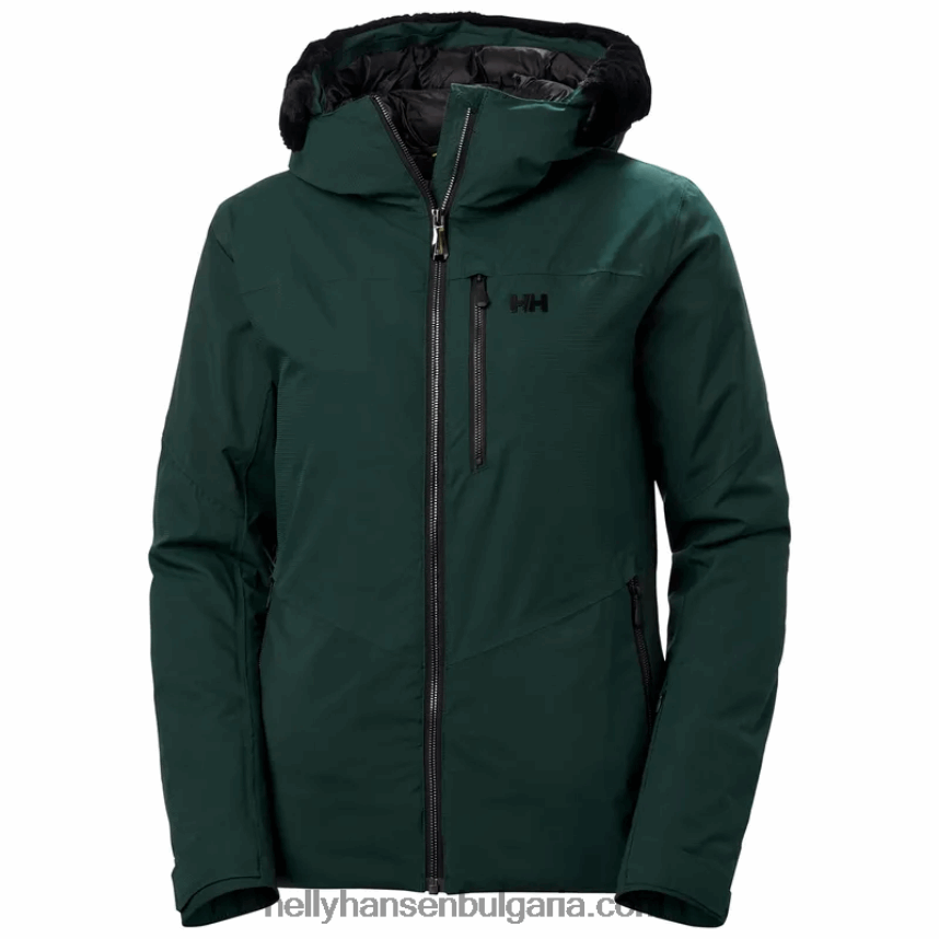 Жени дамско бухнало ски яке valdisere 80V22D2672 сняг/морски Helly-Hansen