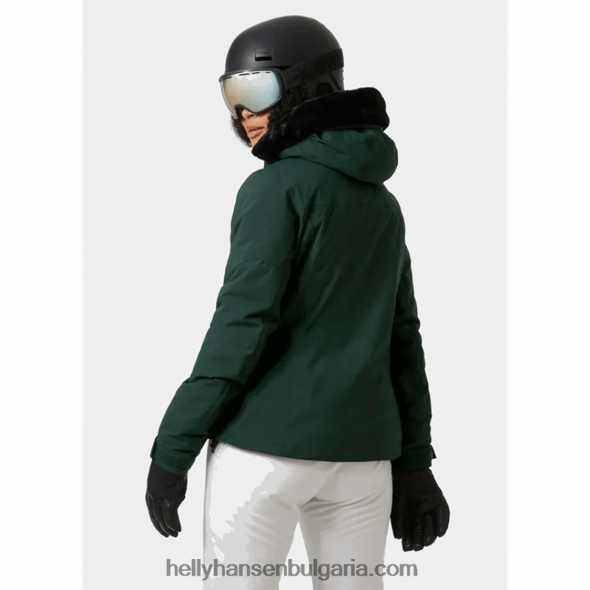 Жени дамско бухнало ски яке valdisere 80V22D2672 сняг/морски Helly-Hansen