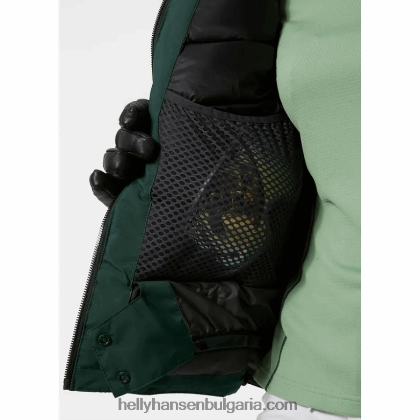 Жени дамско бухнало ски яке valdisere 80V22D2672 сняг/морски Helly-Hansen