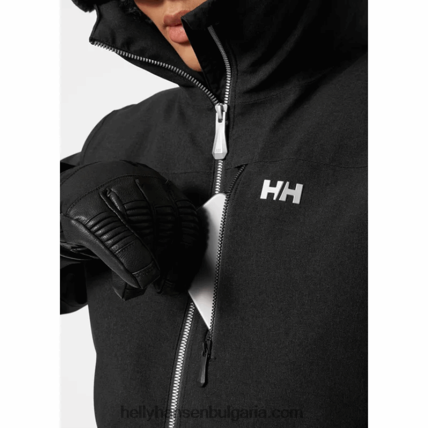 Жени дамско бухнало ски яке valdisere 80V22D2673 най-тъмен spr Helly-Hansen