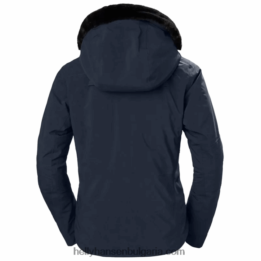 Жени дамско ски яке verbier infinity 80V22D1645 бяло Helly-Hansen