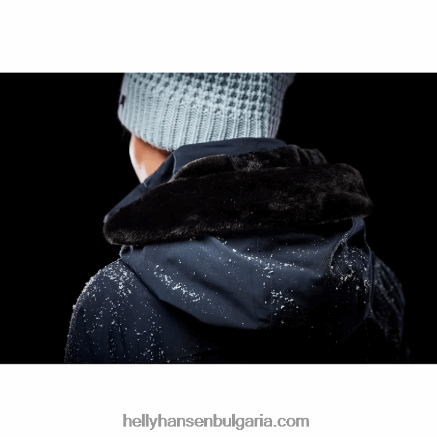 Жени дамско ски яке verbier infinity 80V22D1645 бяло Helly-Hansen