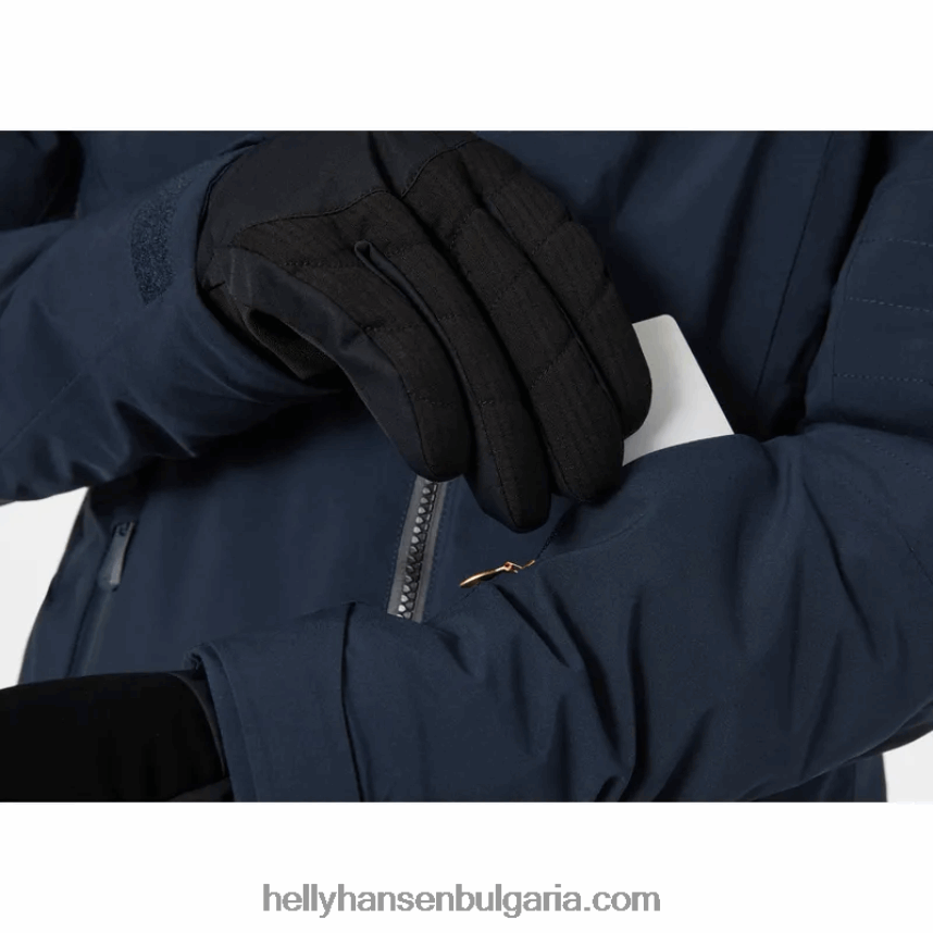 Жени дамско ски яке verbier infinity 80V22D1645 бяло Helly-Hansen