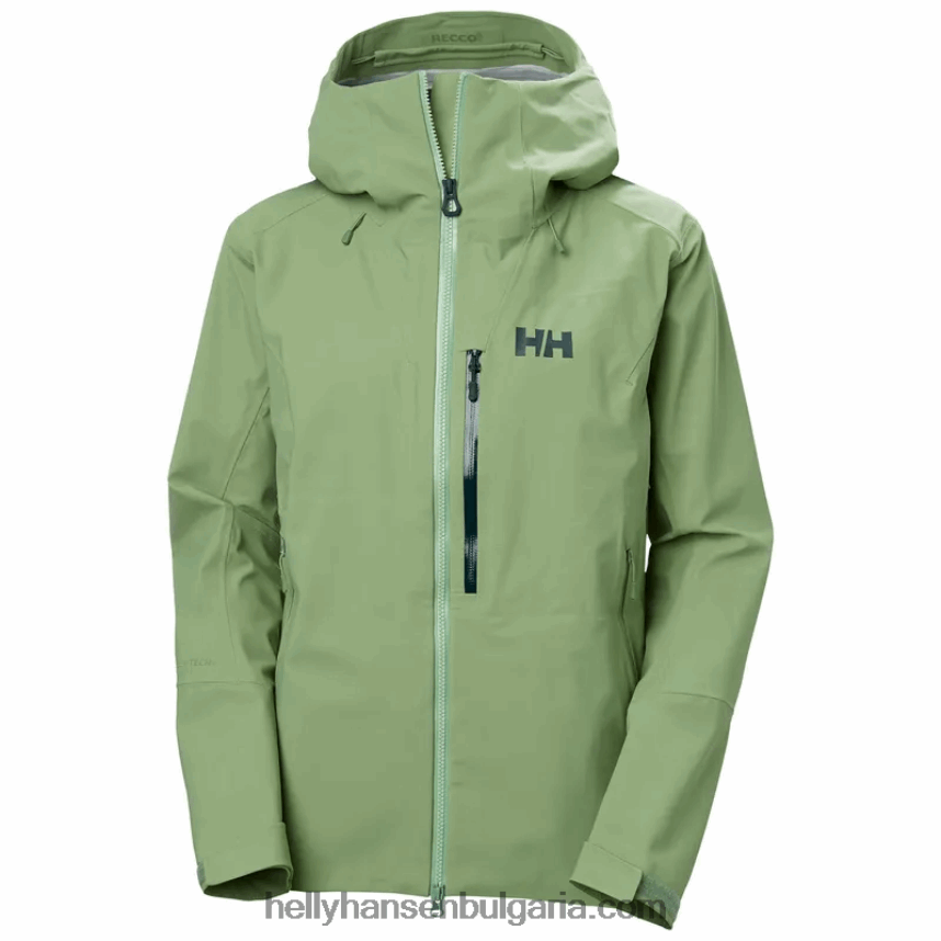 Жени дамско яке verglas за ски за беккантри 80V22D1639 аметист Helly-Hansen
