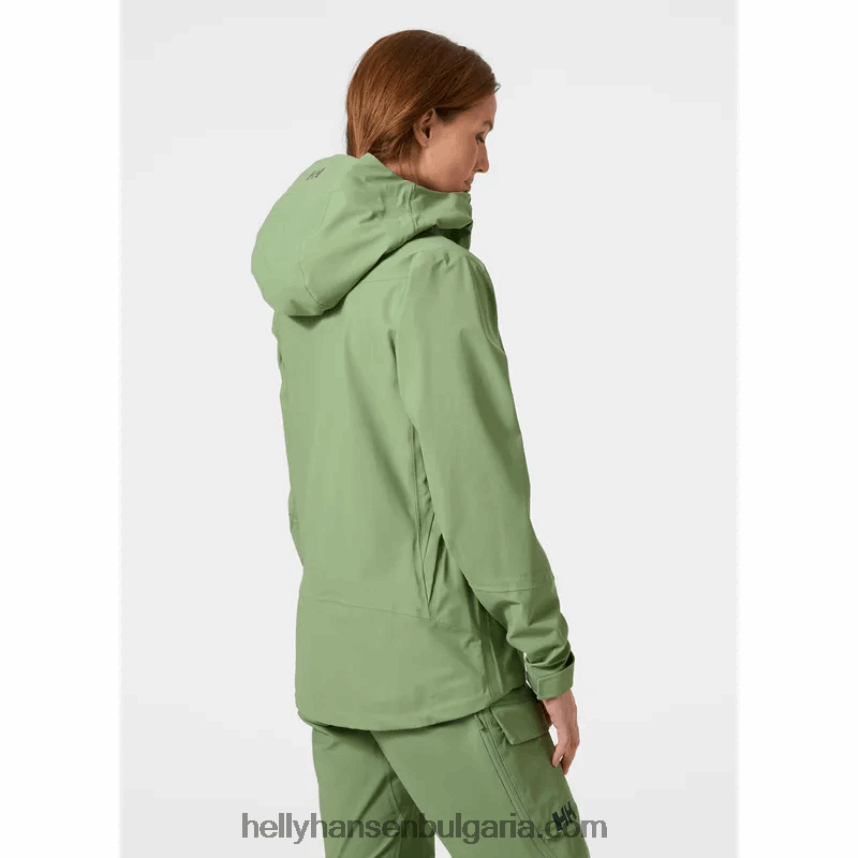 Жени дамско яке verglas за ски за беккантри 80V22D1639 аметист Helly-Hansen