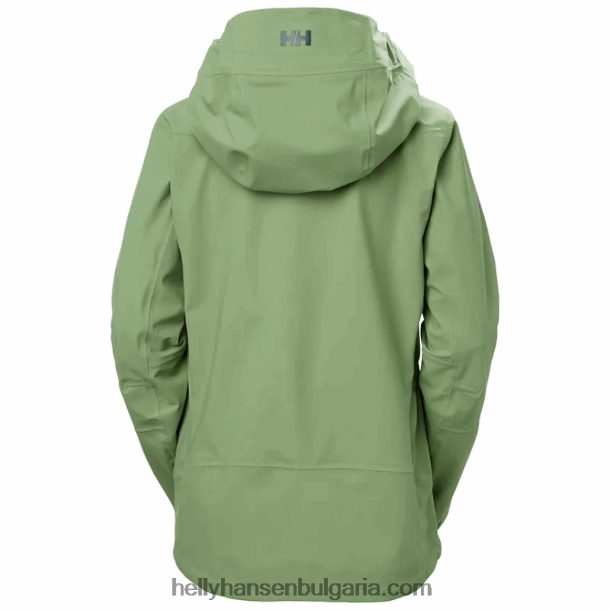 Жени дамско яке verglas за ски за беккантри 80V22D1639 аметист Helly-Hansen
