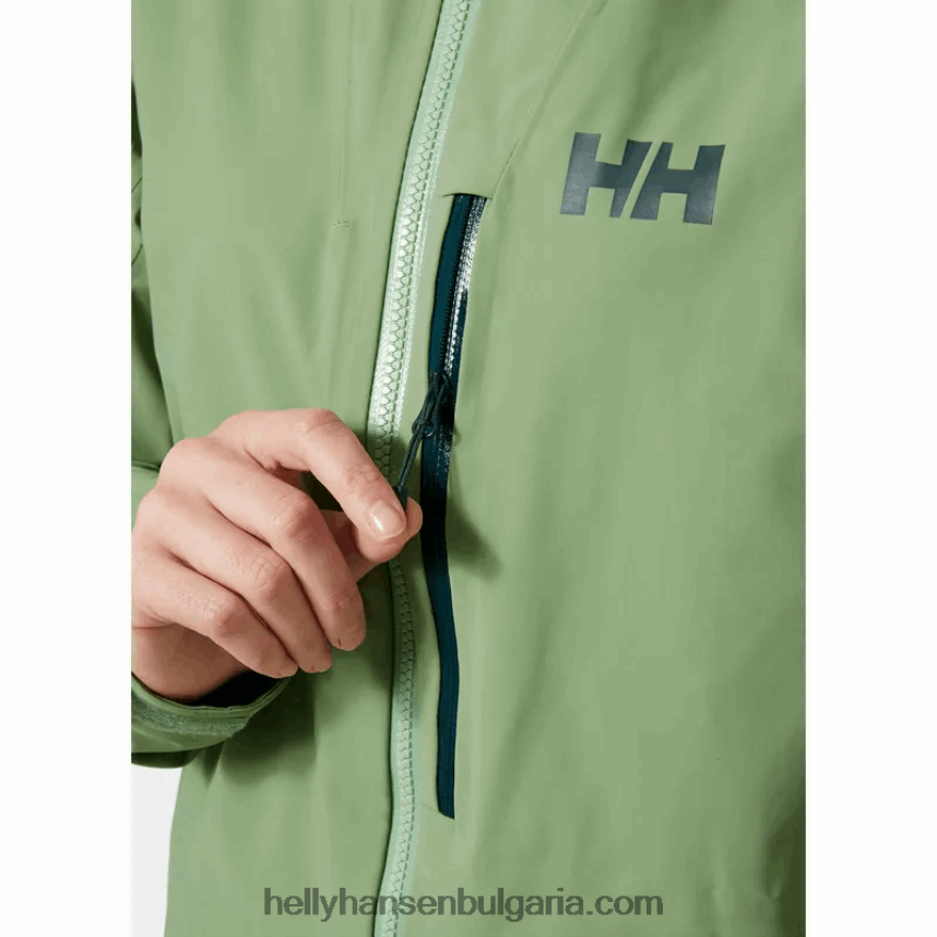 Жени дамско яке verglas за ски за беккантри 80V22D1639 аметист Helly-Hansen