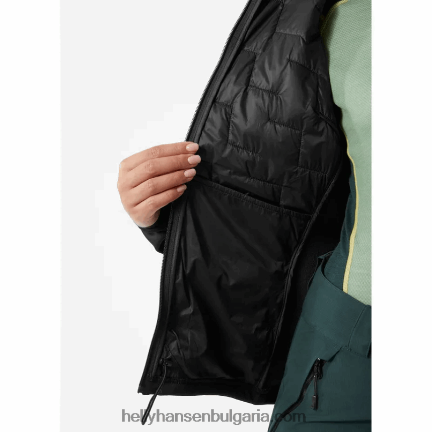 Жени дамско яке lifaloft hybrid insulator 80V22D1504 дълбок фиорд Helly-Hansen