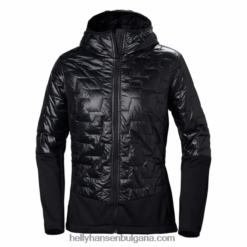 Жени дамско яке lifaloft hybrid insulator 80V22D1505 черен мат Helly-Hansen