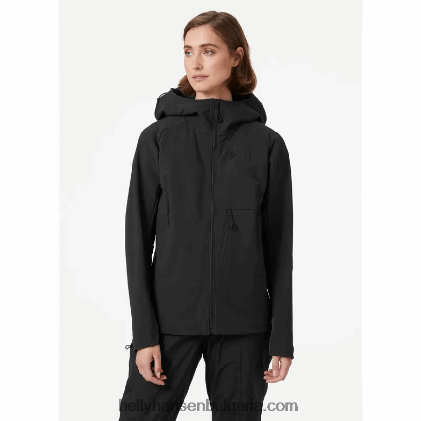 Жени дамско яке odin pro shield hybrid softshell 80V22D1512 черен Helly-Hansen