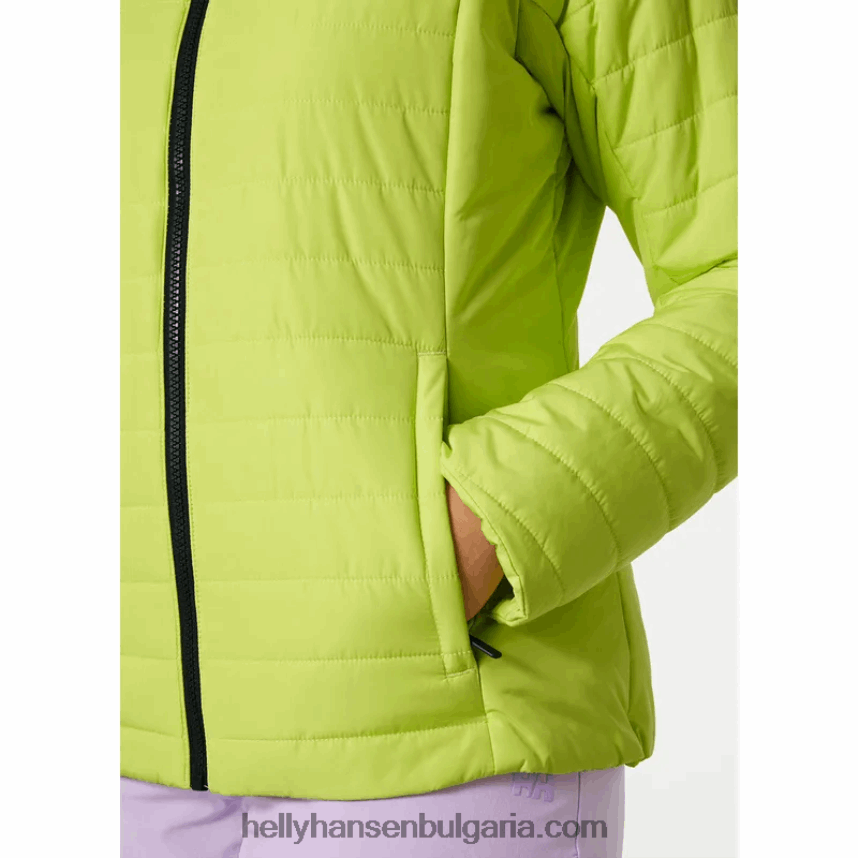 Жени дамско изолирано яке за ветроходство 2.0 80V22D1313 светло син Helly-Hansen