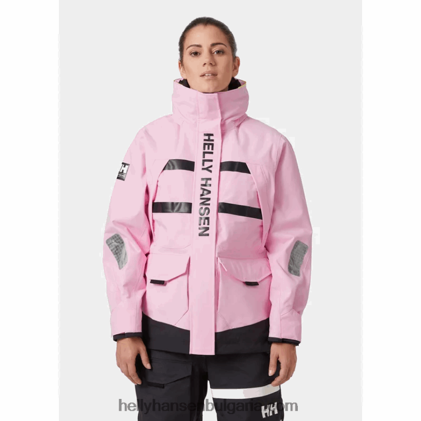Жени дамско яке за крайбрежно плаване 80V22D1322 военноморски флот Helly-Hansen
