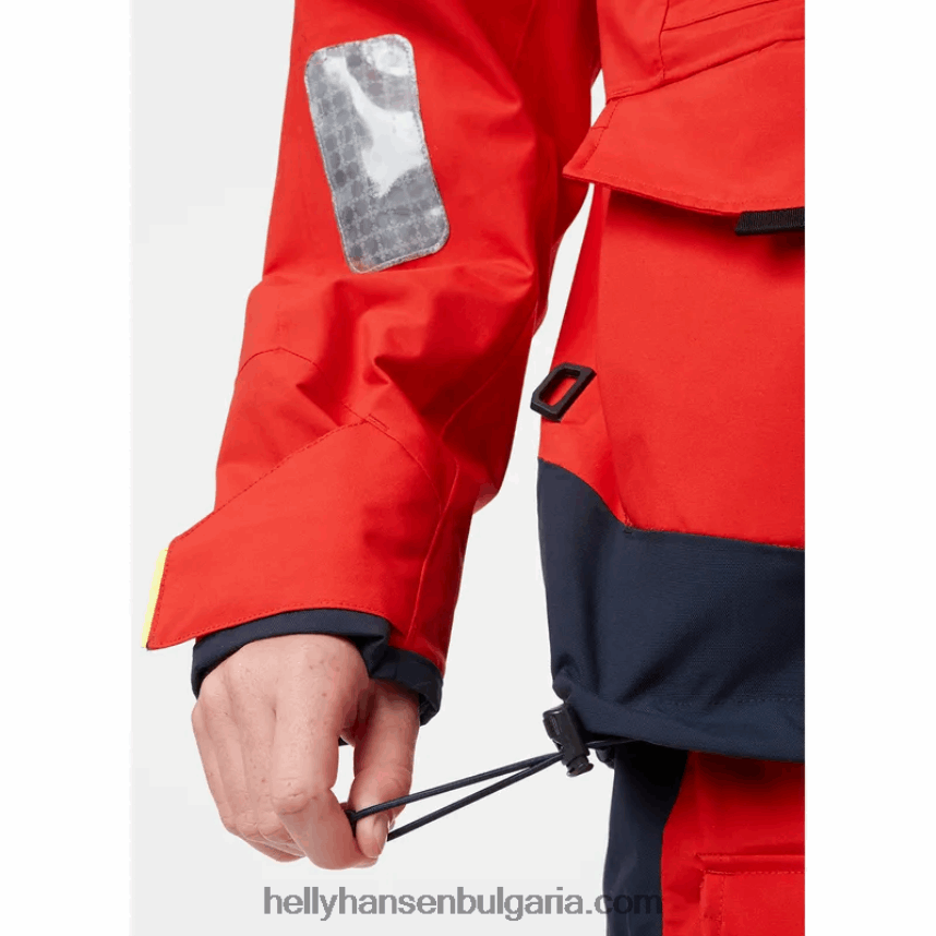 Жени дамско яке за крайбрежно плаване 80V22D1323 розово сорбе Helly-Hansen