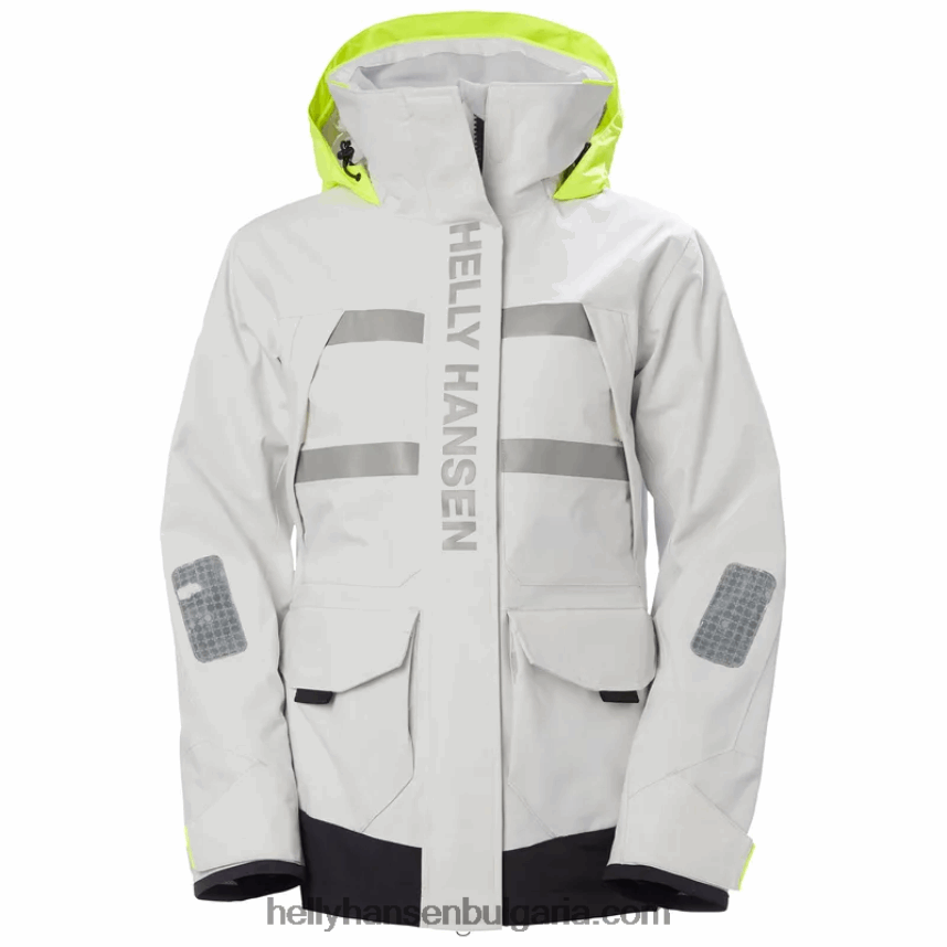 Жени дамско яке за крайбрежно плаване 80V22D1324 тревожно червено Helly-Hansen