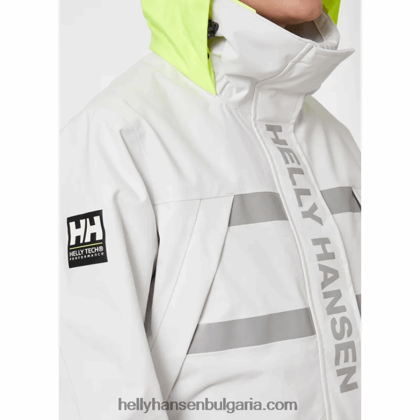 Жени дамско яке за крайбрежно плаване 80V22D1324 тревожно червено Helly-Hansen