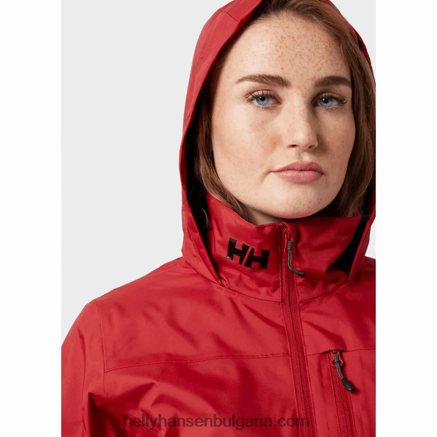 Жени дамско средно яке с качулка 80V22D1340 бяло Helly-Hansen