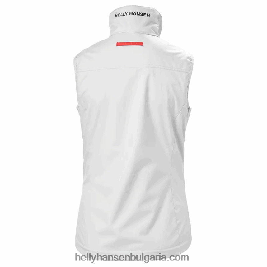 Жени дамска жилетка за ветроходство 80V22D1344 сива мъгла Helly-Hansen