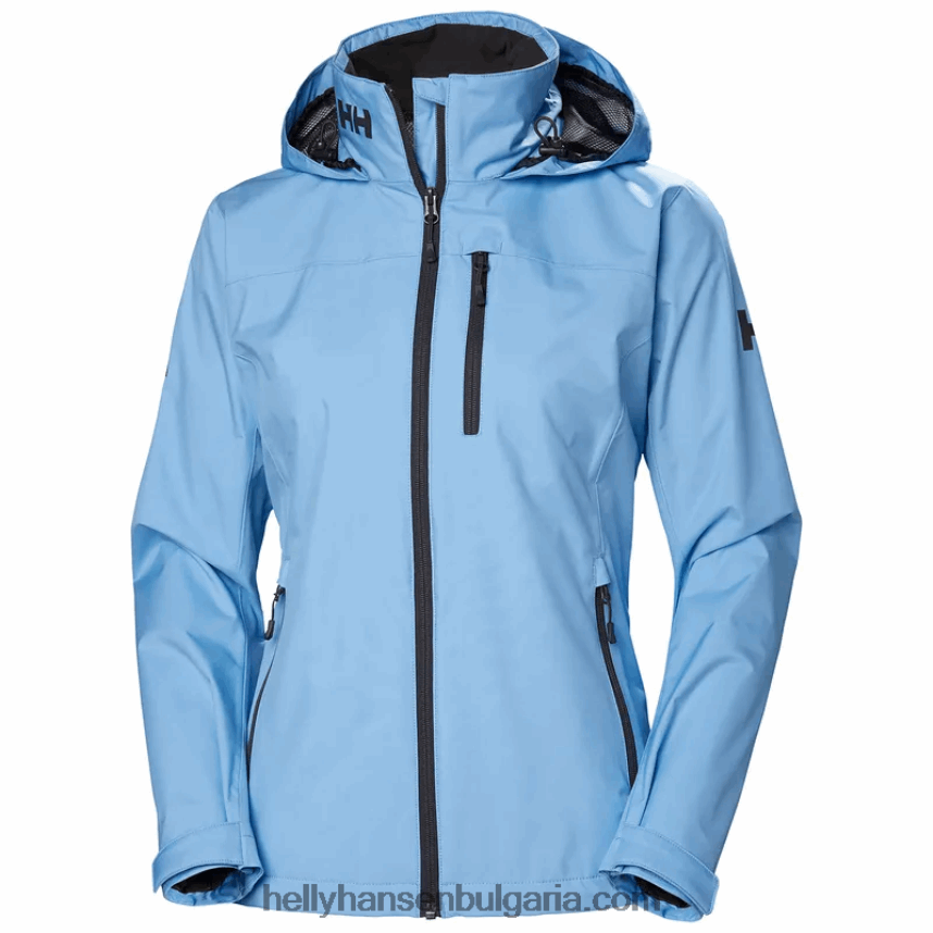 Жени дамско яке за ветроходство с качулка 80V22D1346 военноморски флот Helly-Hansen