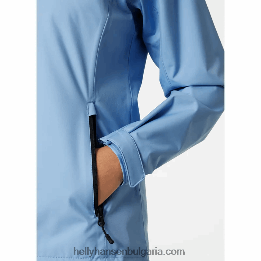 Жени дамско яке за ветроходство с качулка 80V22D1346 военноморски флот Helly-Hansen