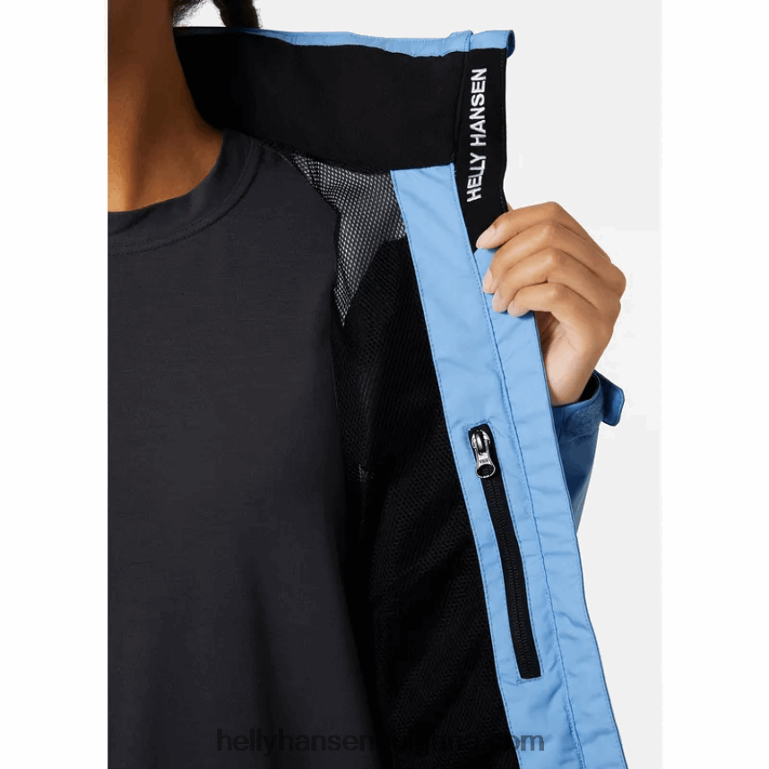 Жени дамско яке за ветроходство с качулка 80V22D1346 военноморски флот Helly-Hansen