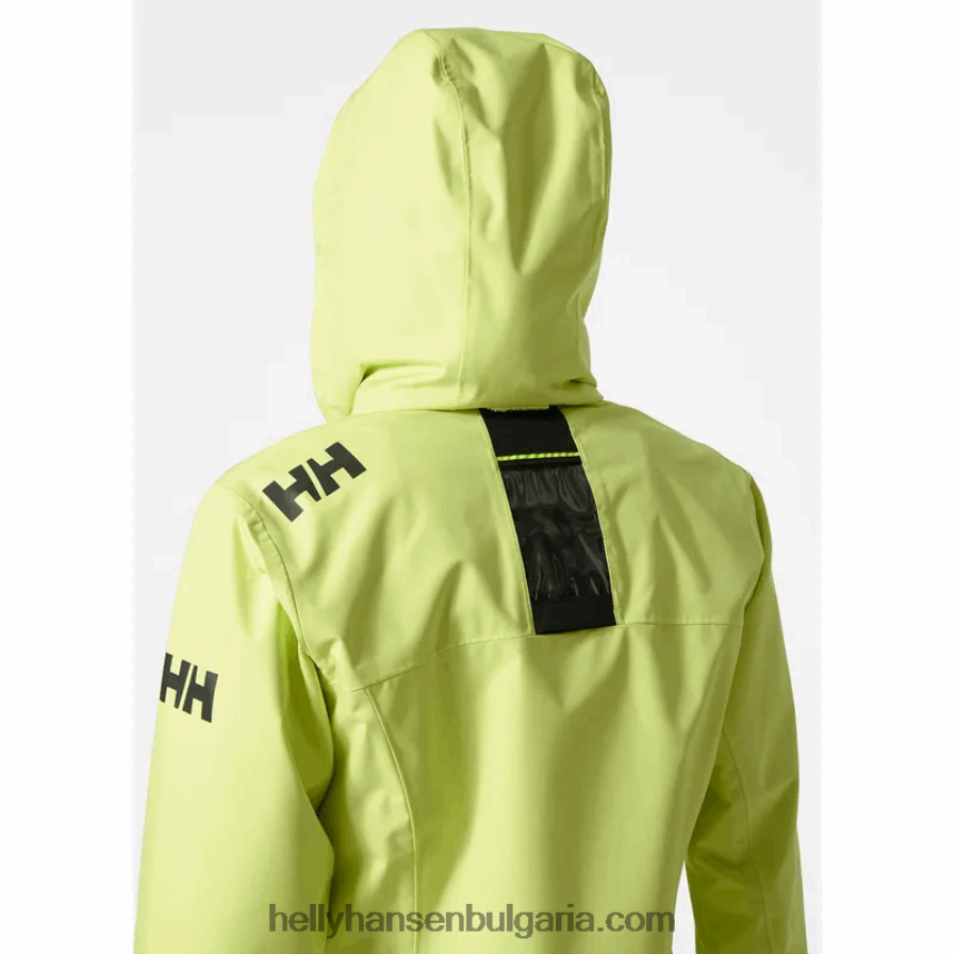 Жени дамско яке за ветроходство с качулка 80V22D1347 светло син Helly-Hansen