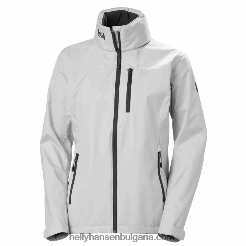 Жени дамско яке за ветроходство с качулка 80V22D1348 слънчев лайм Helly-Hansen