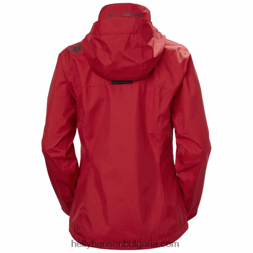 Жени дамско яке за ветроходство с качулка 80V22D1350 бяло Helly-Hansen