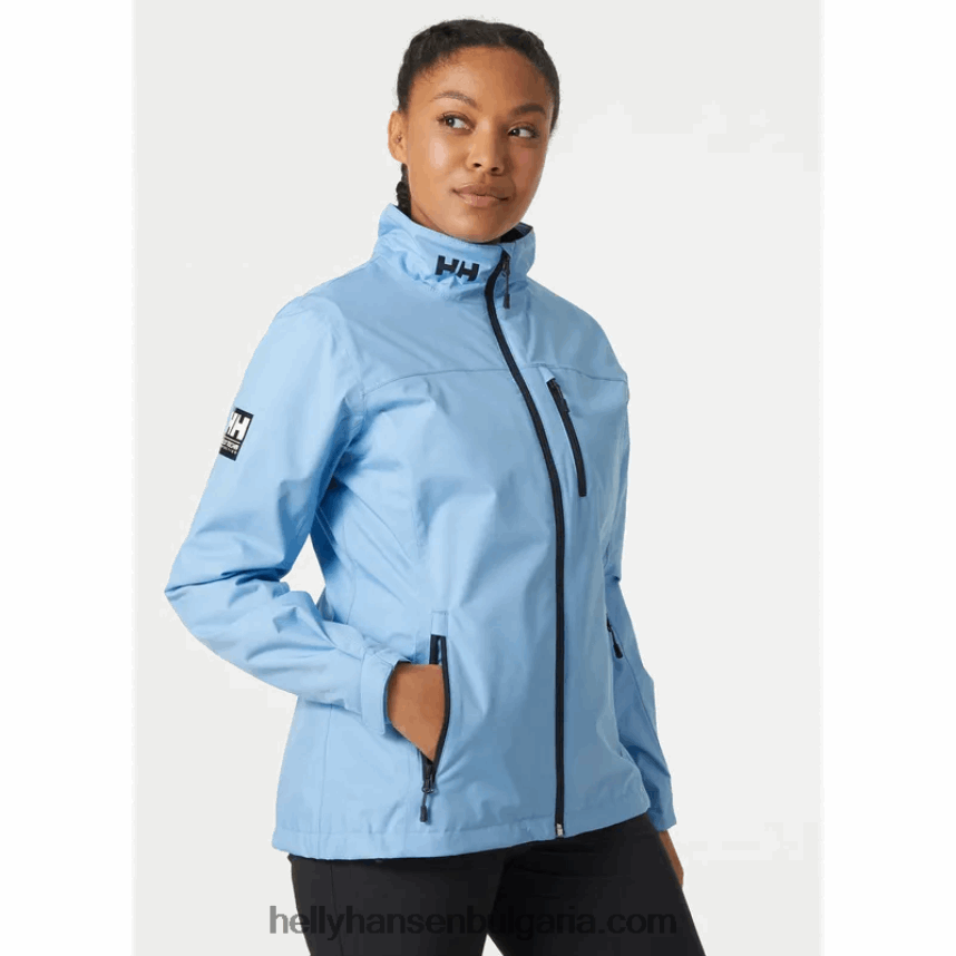 Жени дамско среднопластово яке за ветроходство 80V22D1354 Медена пита Helly-Hansen