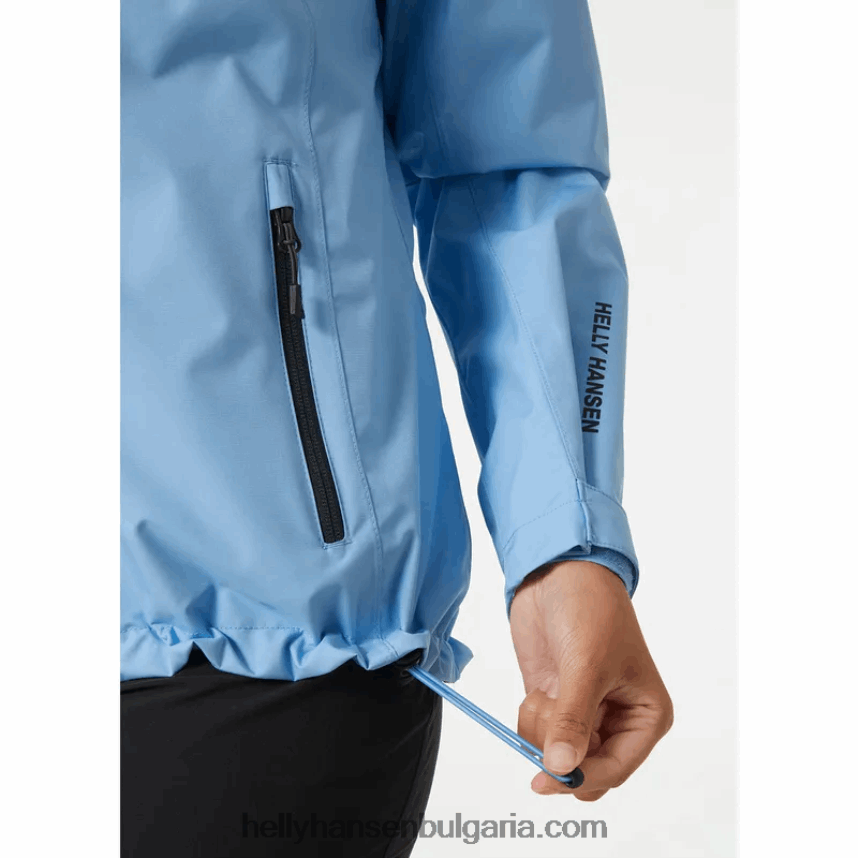 Жени дамско среднопластово яке за ветроходство 80V22D1354 Медена пита Helly-Hansen