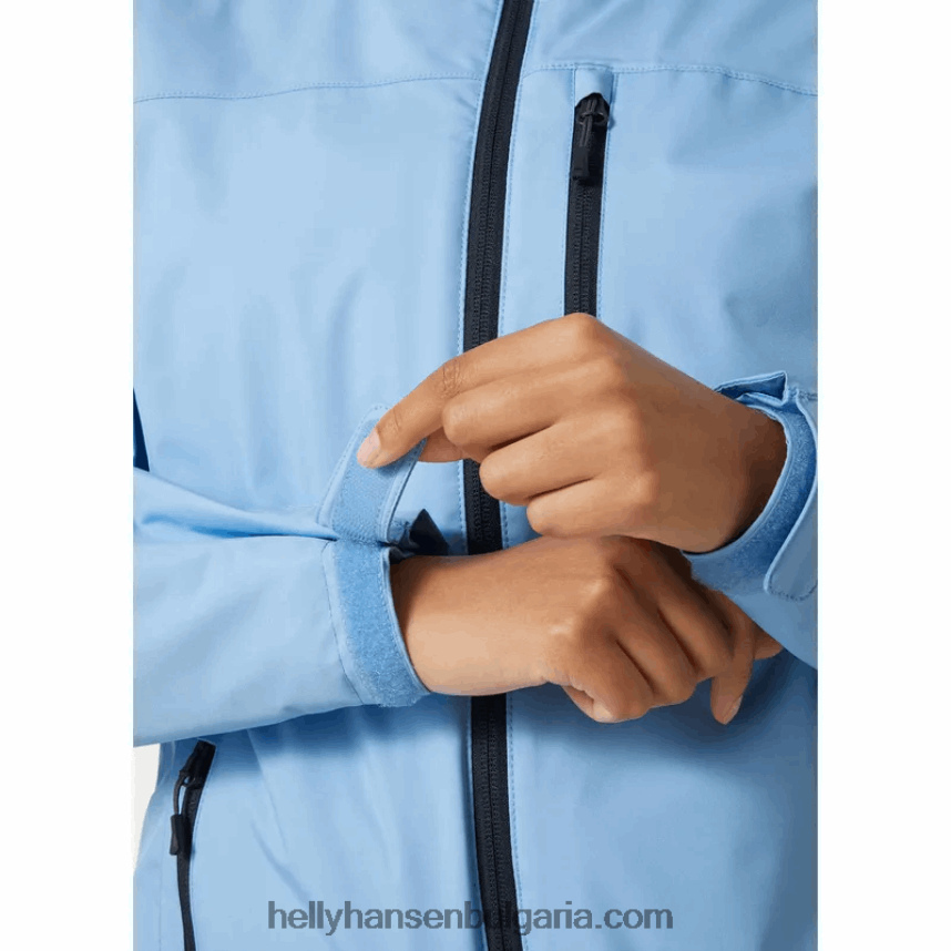 Жени дамско среднопластово яке за ветроходство 80V22D1354 Медена пита Helly-Hansen