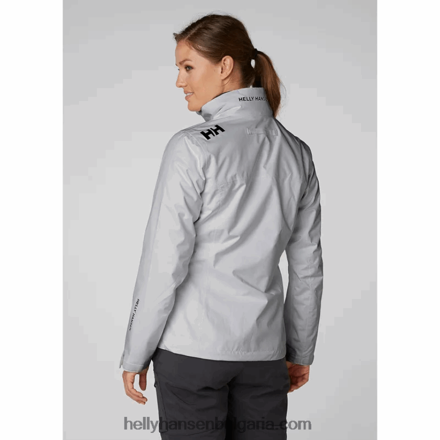 Жени дамско среднопластово яке за ветроходство 80V22D1355 светло син Helly-Hansen