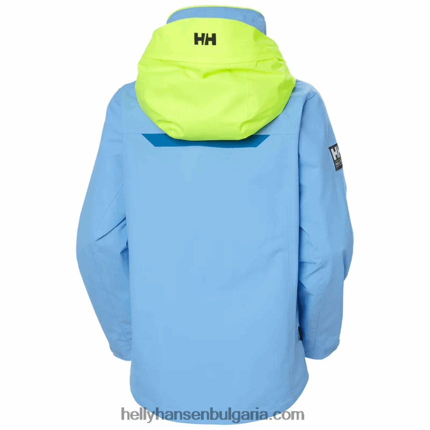 Жени дамско яке за ветроходство сол навигатор 80V22D1385 военноморски флот Helly-Hansen