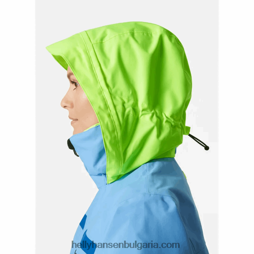 Жени дамско яке за ветроходство сол навигатор 80V22D1385 военноморски флот Helly-Hansen