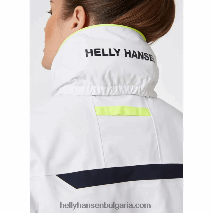 Жени дамско яке за ветроходство сол навигатор 80V22D1386 светло син Helly-Hansen