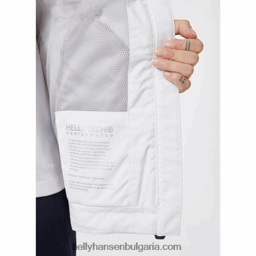 Жени дамско яке за ветроходство сол навигатор 80V22D1386 светло син Helly-Hansen