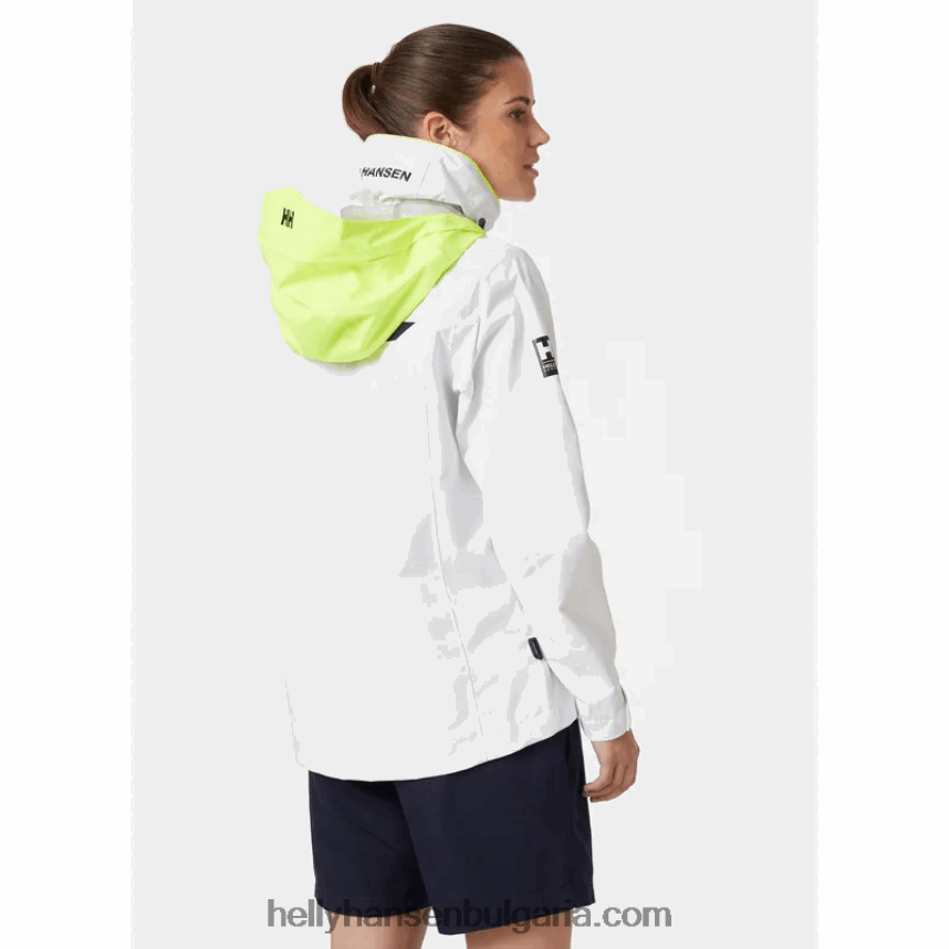 Жени дамско яке за ветроходство сол навигатор 80V22D1386 светло син Helly-Hansen