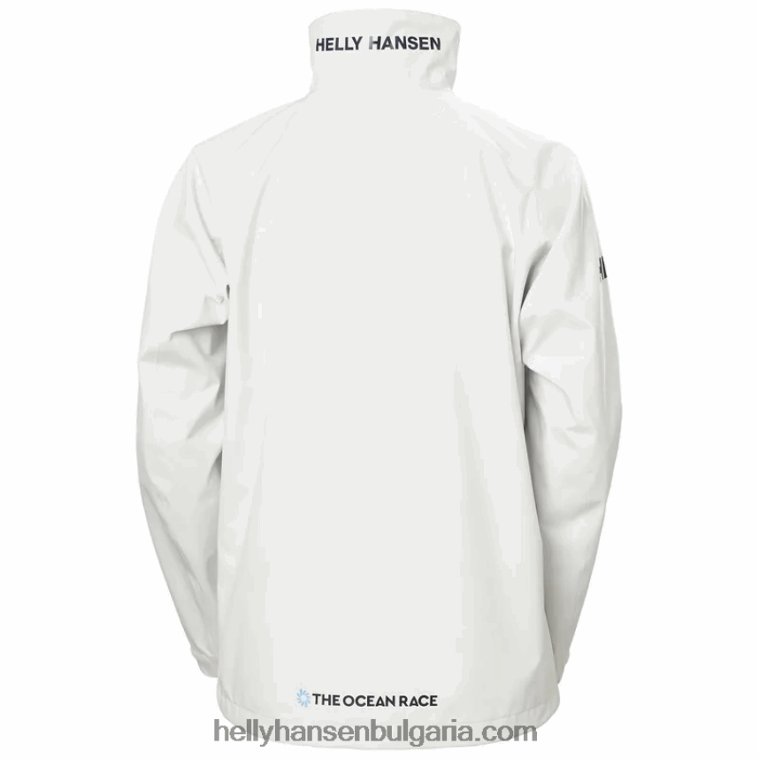 Жени дамско яке за океанско състезание 80V22D1390 бяло Helly-Hansen