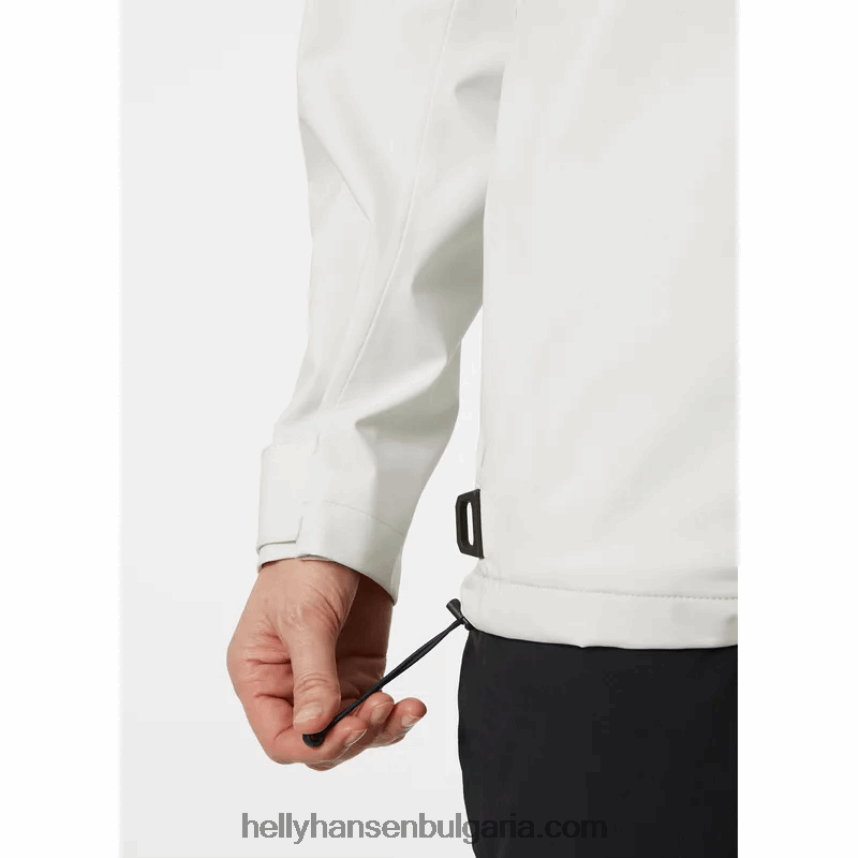 Жени дамско яке за океанско състезание 80V22D1390 бяло Helly-Hansen