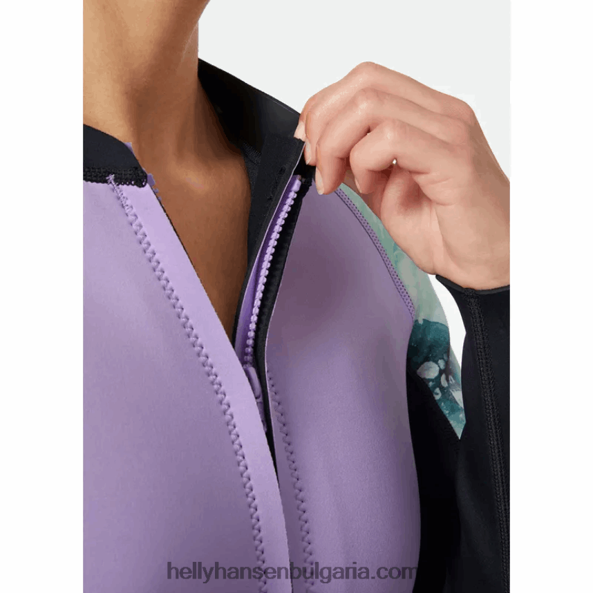 Жени дамски пролетен неопренов костюм с дълги ръкави 80V22D1393 военноморски флот Helly-Hansen