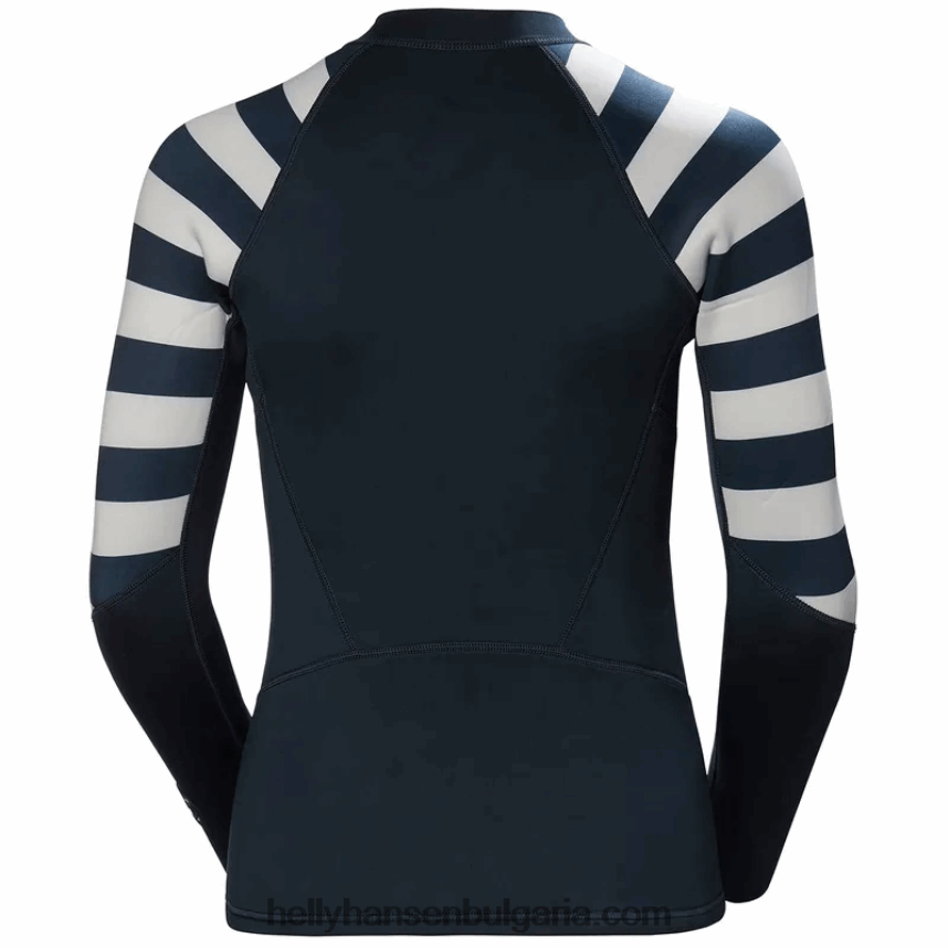 Жени дамско яке с половин цип 80V22D1396 нефрит есра Helly-Hansen