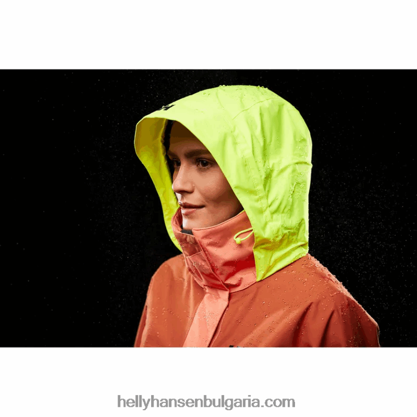 Жени дамско яке Newport за крайбрежно плаване 80V22D1333 тревожно червено Helly-Hansen